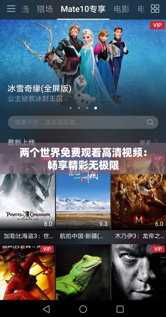 两个世界免费观看高清视频：畅享精彩无极限